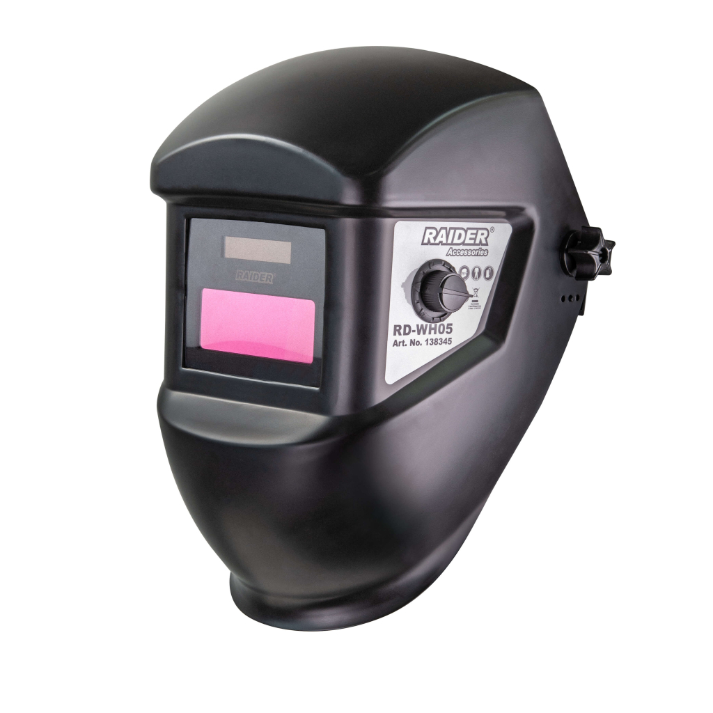 Raider Power Tools Automatik-Schweißhelm RD-WH05 (DIN 9–13, 90×35 mm)