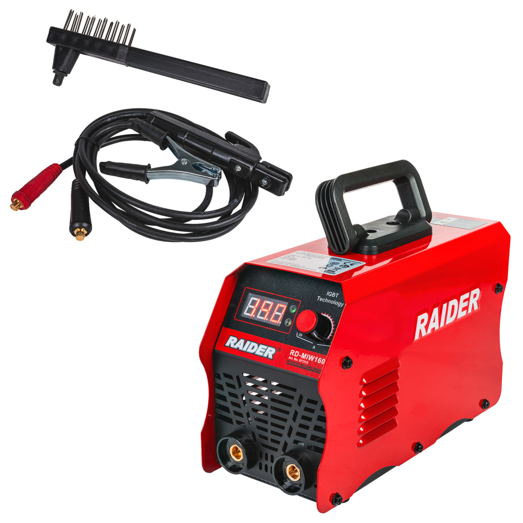 Raider Power Tools Inverter-Schweißgerät 140A mit Display – RD-MIW160