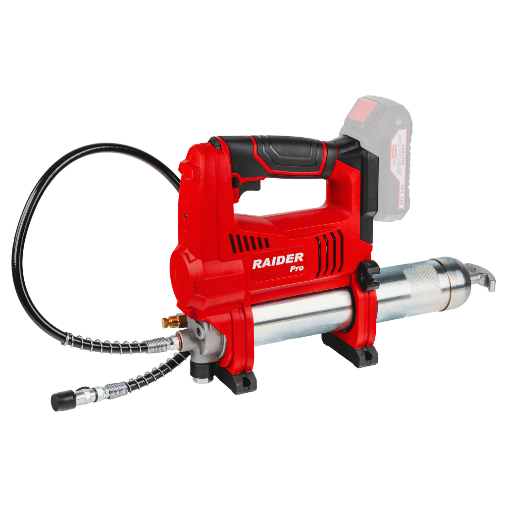 Raider Pro R20 Akku-Fettpresse 429 ml 690 bar Solo – RDP-JGG20