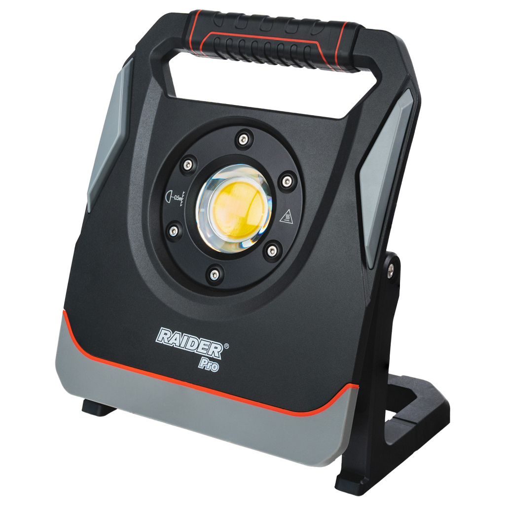Raider Pro R20 Akku-Arbeitslampe 45W 5000lm Dimmer USB AL Solo – RDP-ZWL20