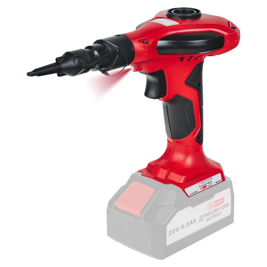 Raider Pro R20 Akku-Minikompressor 670 L/min Solo – RDP-JAP20
