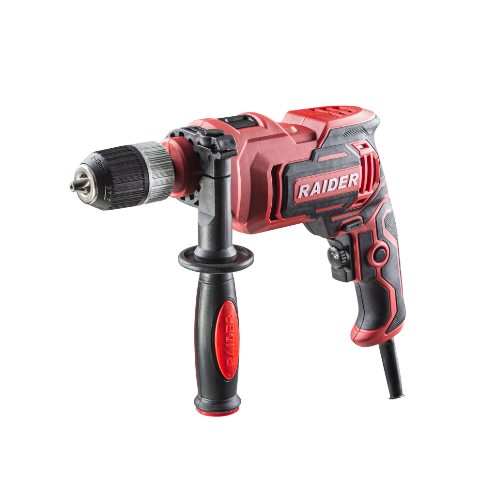 Raider Power Tools Schlagbohrmaschine 750 W – 13 mm Schnellspannbohrfutter – RD-ID45
