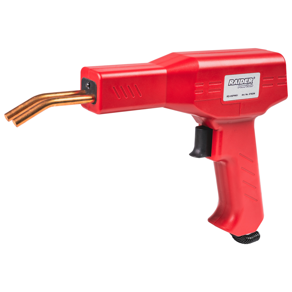 Raider Power Tools Kunststoff-Schweißgerät 60W 700°C mit LED, 200 Klammern & Zubehör – RD-HSPW01