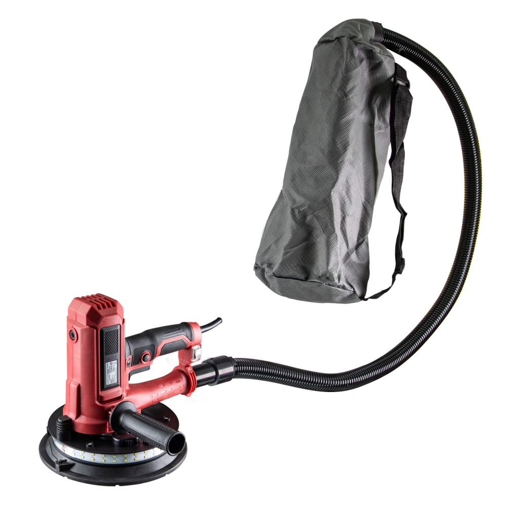 Raider Power Tools Wandschleifer 950W Ø180mm mit 2 LED & Staubabsaugung – RD-DS09