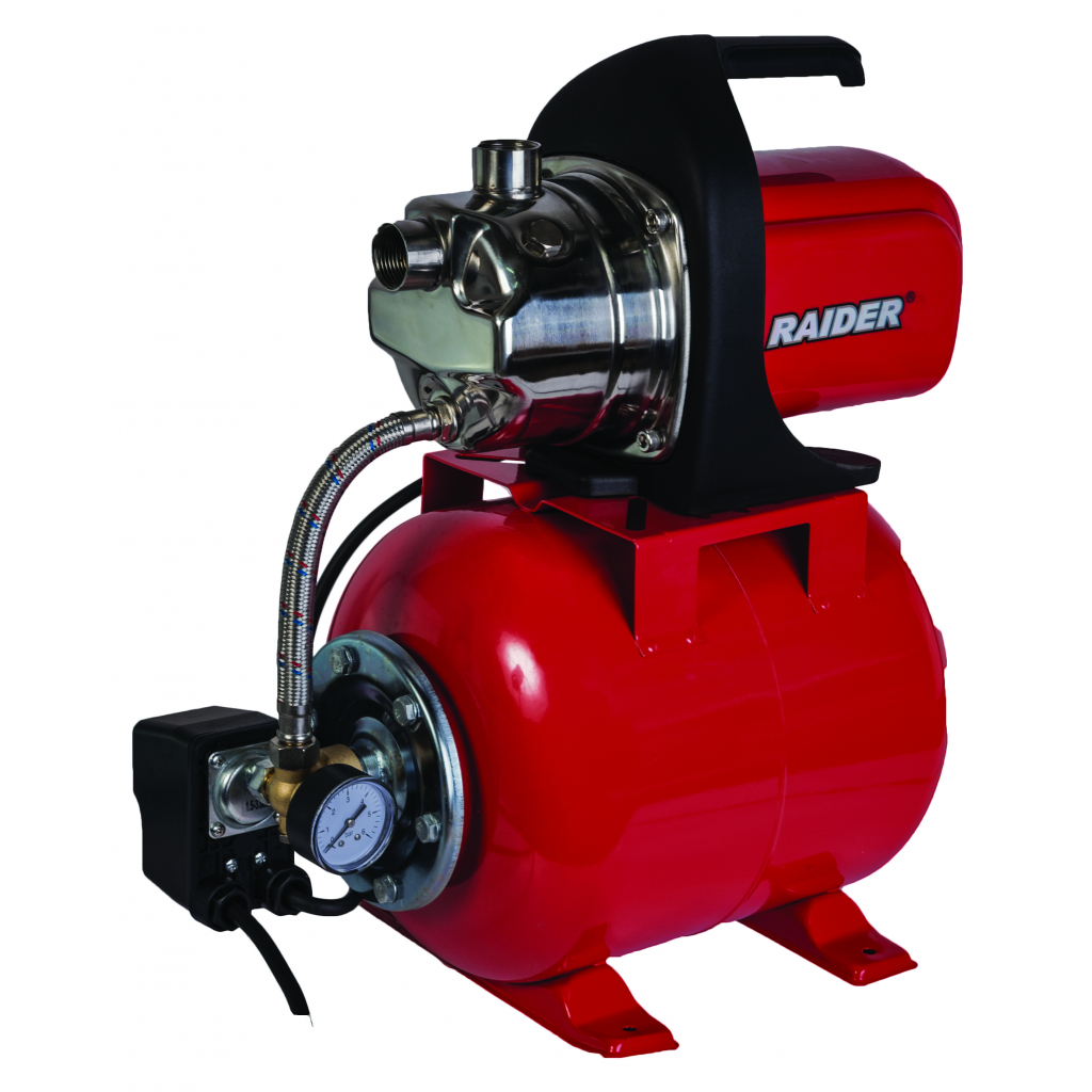 Raider Garden Tools Hauswasserwerk 1200W 1" max. 64L/min 3bar – RD-WP1200J