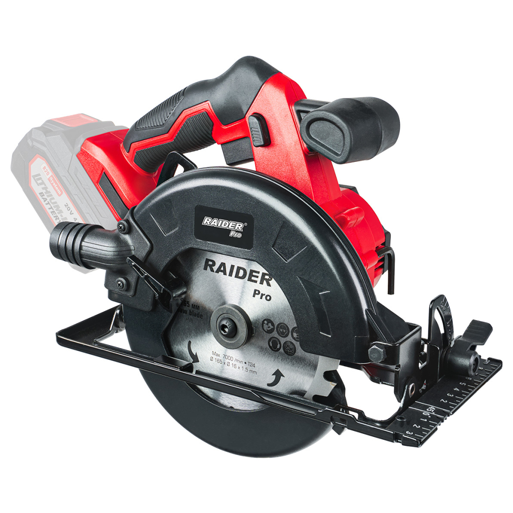 Raider Pro R20 Akku-Handkreissäge Ø165x20mm Solo – RDP-YCS20