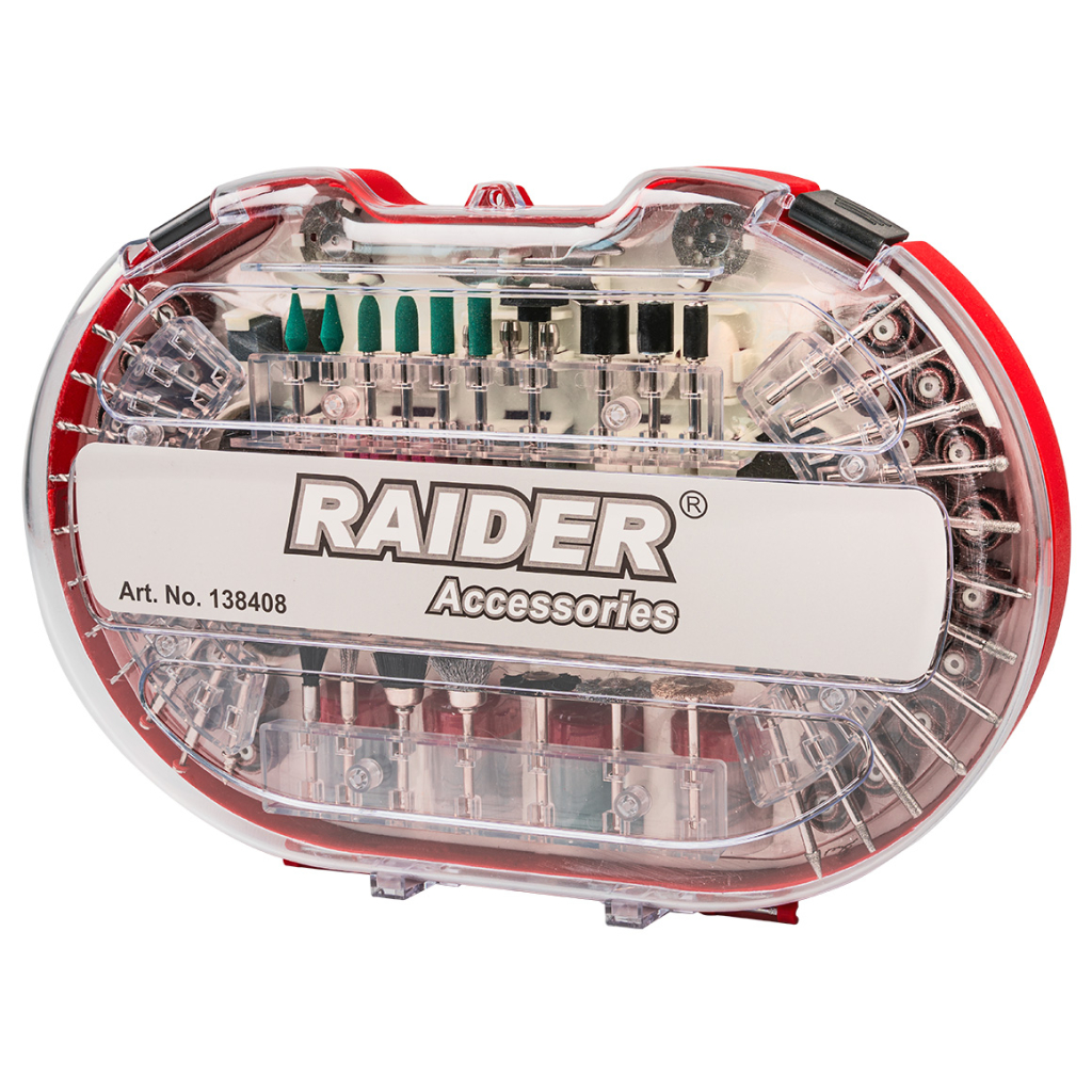 Raider Power Tools Schleifzubehör-Set 276-tlg. im Koffer
