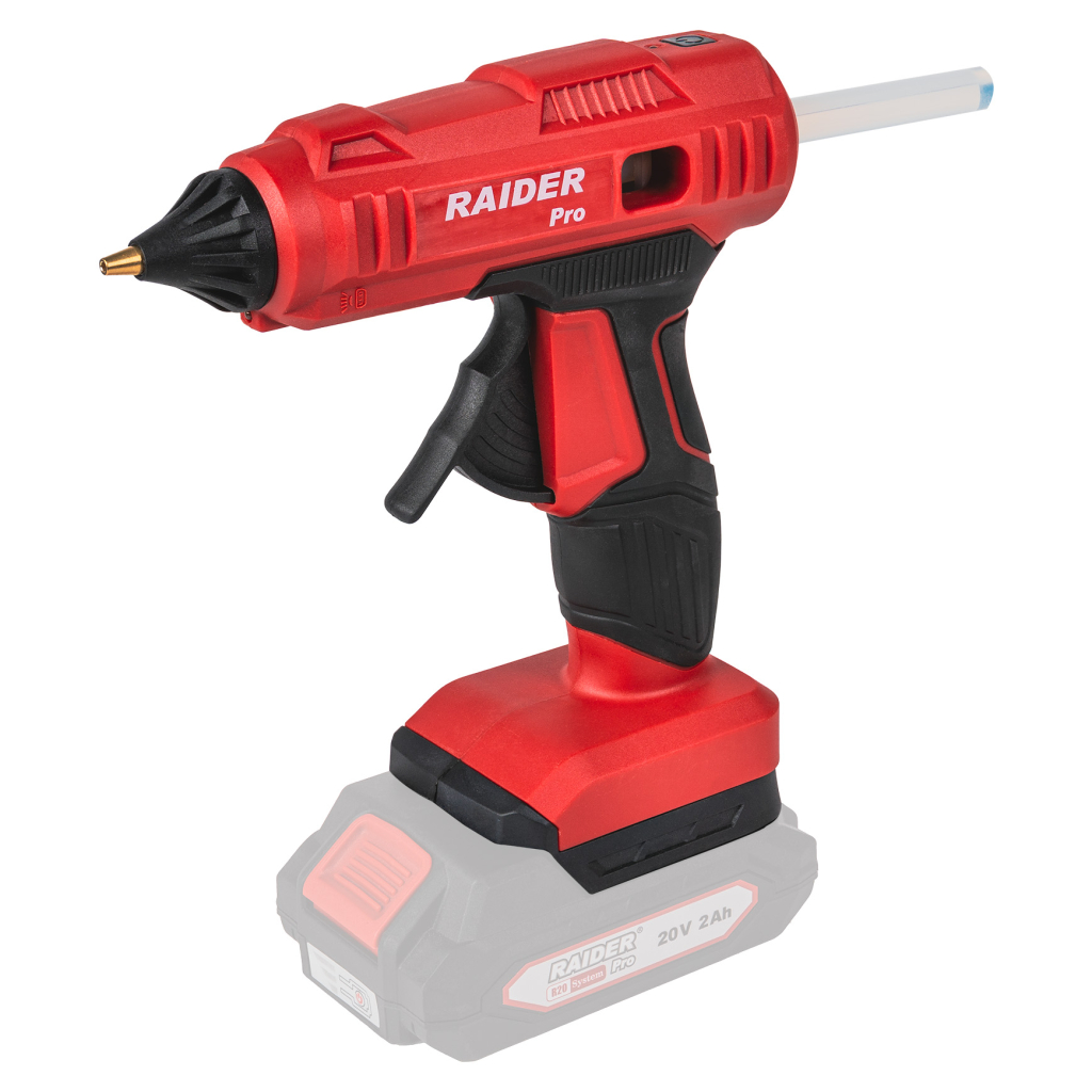 Raider Pro R20 Akku-Heißklebepistole Ø11 mm Solo – RDP-YGLG20