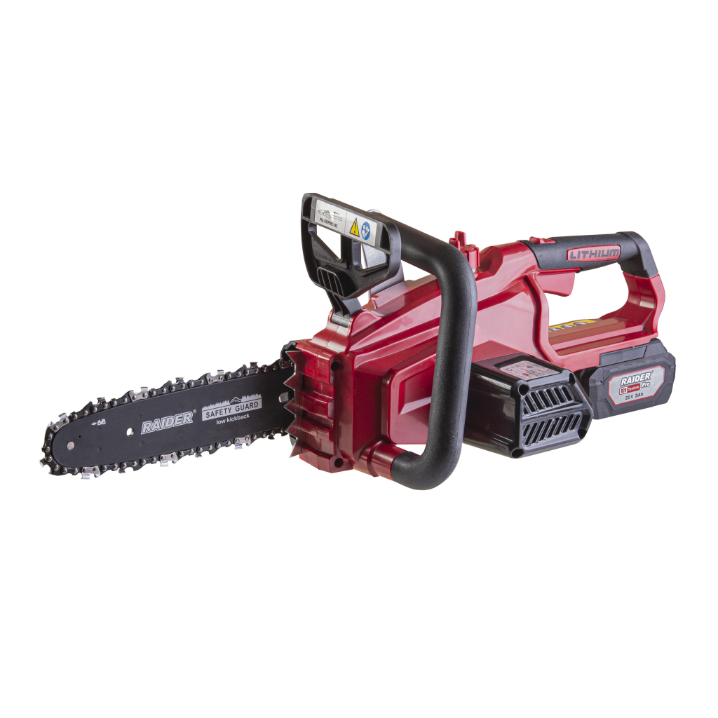 Raider Pro R20 Akku-Kettensäge 250mm 3/8" 1.3mm 40TG 3Ah & Ladegerät Set – RDP-SCHS20