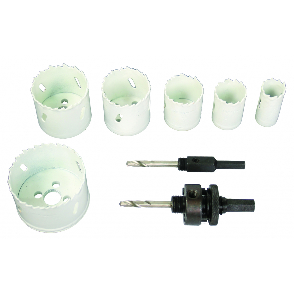Raider Power Tools Bi-Metall Lochsägensatz Ø22–64 mm, 9-teilig