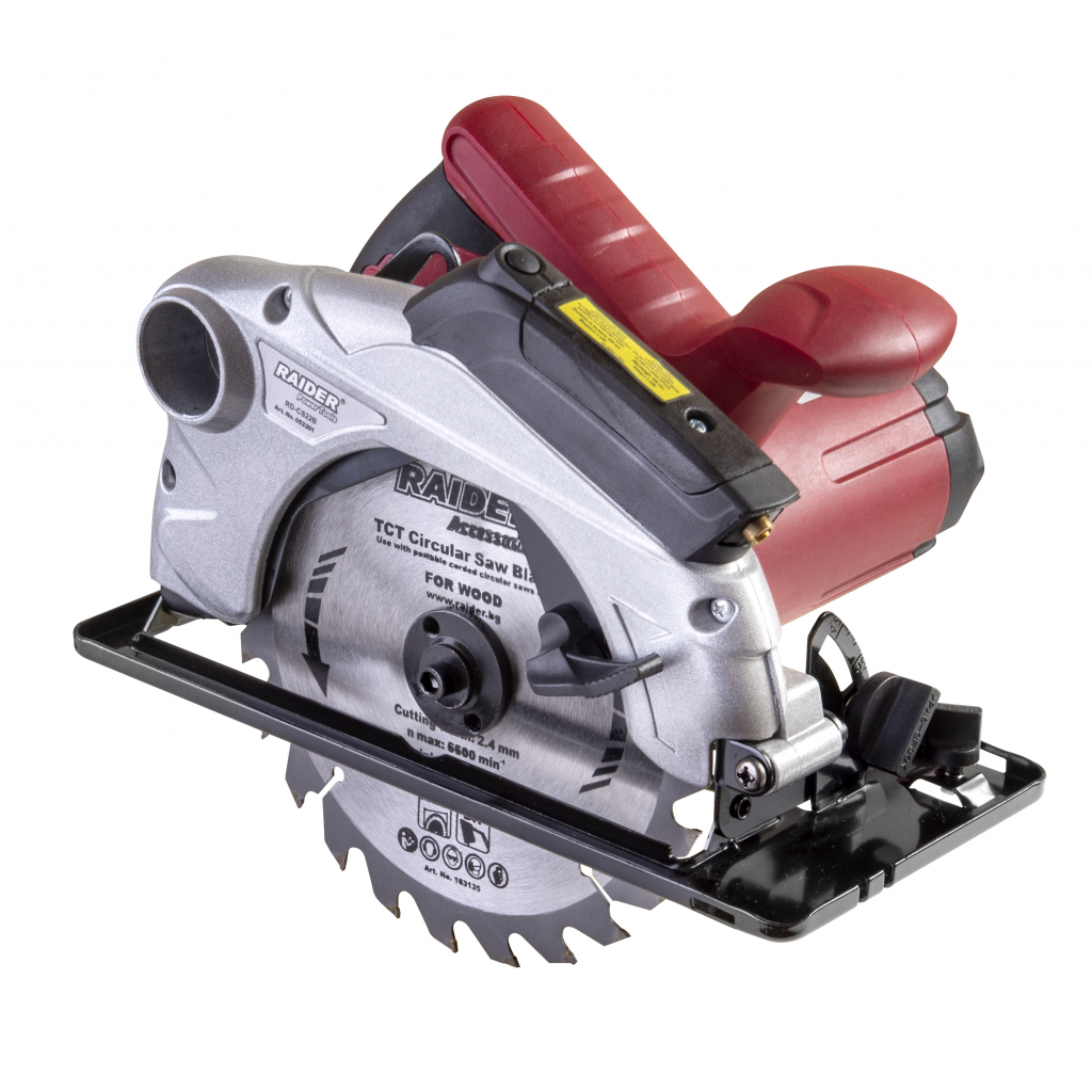 Raider Power Tools Handkreissäge Ø190mm 1500W Laser – RD-CS22B