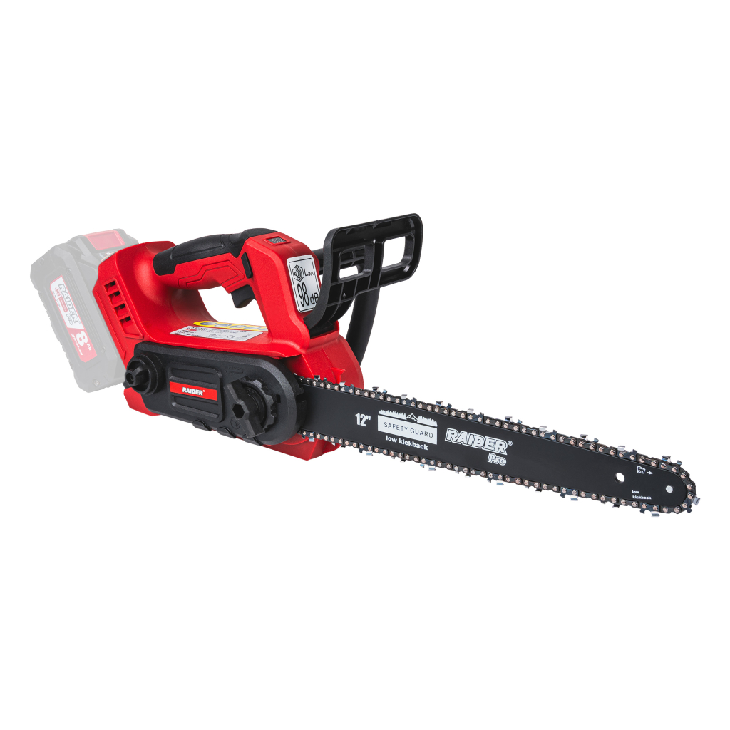 Raider Pro R20 Akku-Kettensäge 305mm SDS 1/4" .043" (1.1mm) 62TG Brushless Solo – RDP-GXBCS20