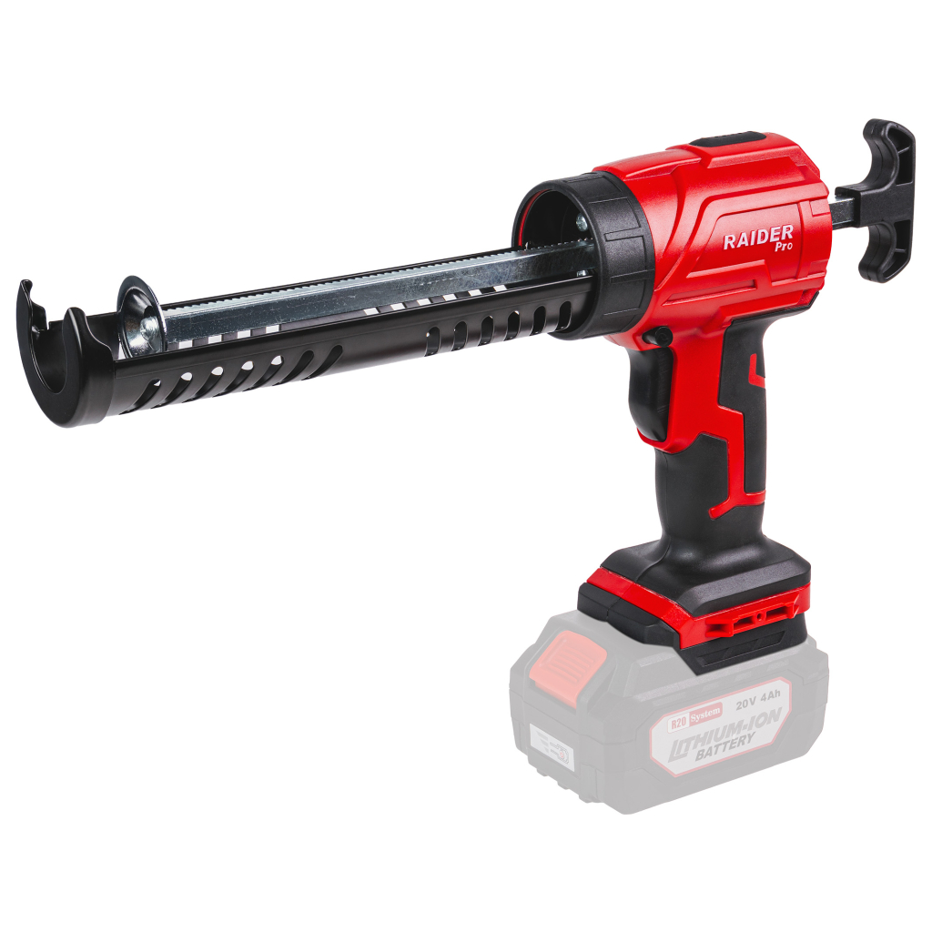 Raider Pro R20 Akku-Silikonpistole 310 ml 1200 N regulierbare Fördermenge Solo – RDP-YCG20